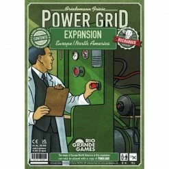 Common Ground Games Power Grid Recharged Europe/North America Expansion