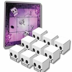 Common Ground Games Dungeon Drop: Skeleton Skulls Board Games