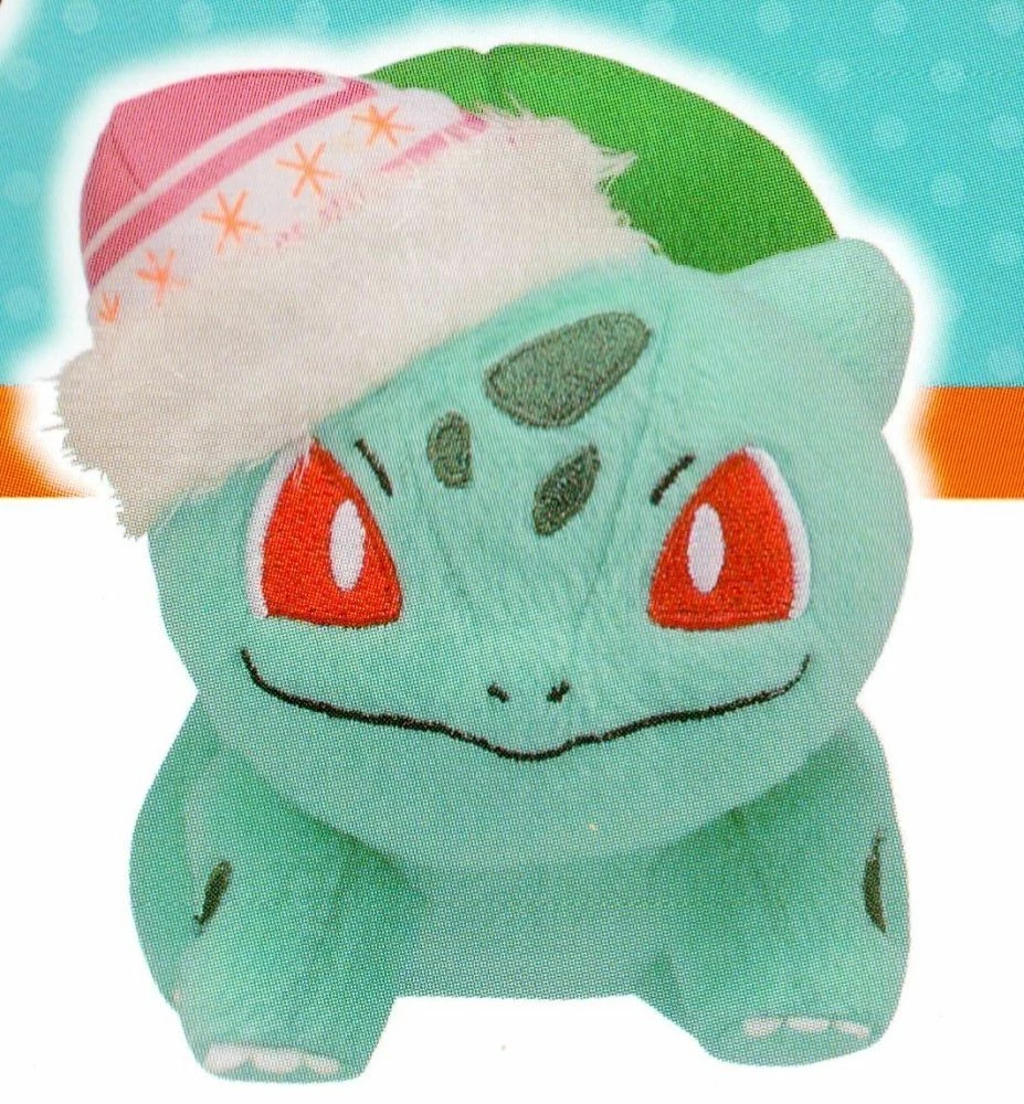 Common Ground Games Pokemon Winter Plush Bulbasaur