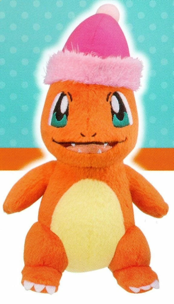 Common Ground Games Pokemon Winter Plush Charmander Pokemon TCG
