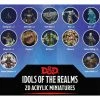 Common Ground Games D&D Idols Of The Realms 2D Acrylic Miniatures Boneyard Set 1 (94510)