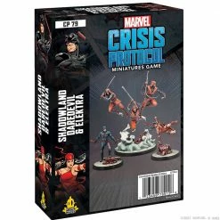 Common Ground Games Marvel Crisis Protocol Shadowland Daredevil & Elektra Miniatures