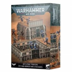Common Ground Games Warhammer 40,000 Battlezone Fronteris STC HAB-Bunker And Stockades Miniatures