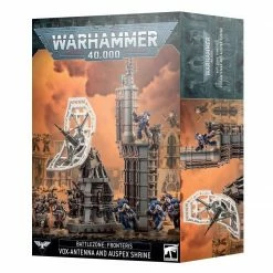 Common Ground Games Warhammer 40,000 Battlezone Fronteris Vox-Antenna And Auspex Shrine Miniatures