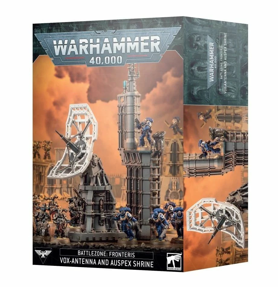 Common Ground Games Warhammer 40,000 Battlezone Fronteris Vox-Antenna And Auspex Shrine Miniatures
