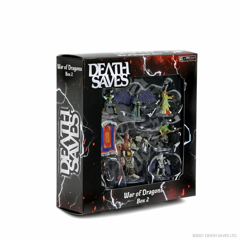 Common Ground Games Death Saves Miniatures War Of Dragons Box 2 (99026)