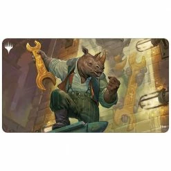 Common Ground Games Magic The Gathering Ultra Pro Playmat MTG Streets Of New Capenna Workshop Warchief