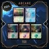 Common Ground Games MTG: Secret Lair X Arcane Lands Foil Trading Card Games