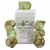 Common Ground Games Role4Initiative 7ct Polyhedral Dice Set W/ Arch'd D4 - Druid's Circle
