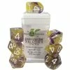 Common Ground Games Role4Initiative 7ct Polyhedral Dice Set W/ Arch'd D4 - Paladin's Oath
