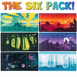 Common Ground Games Board Games Doomlings 6 Individual Playmats