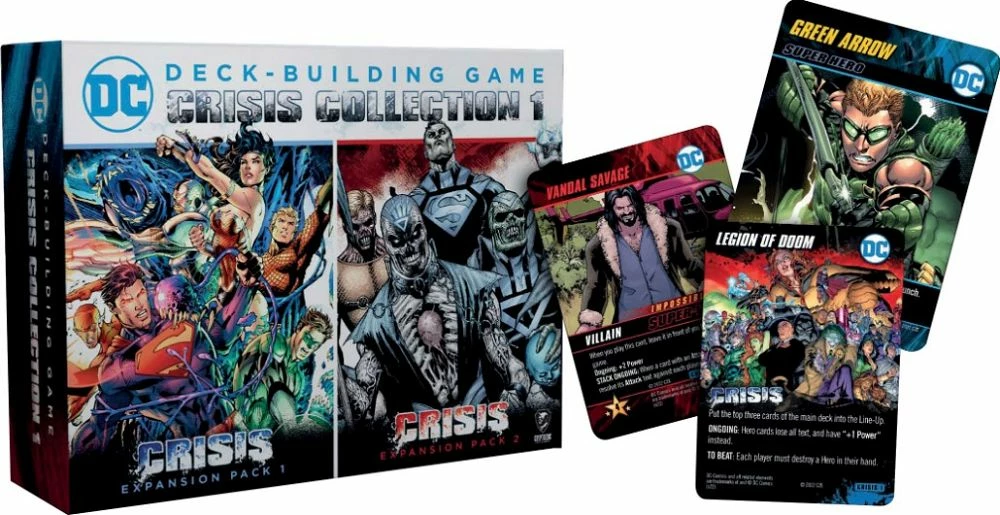 Common Ground Games DC Comics DBG Crisis Col 1