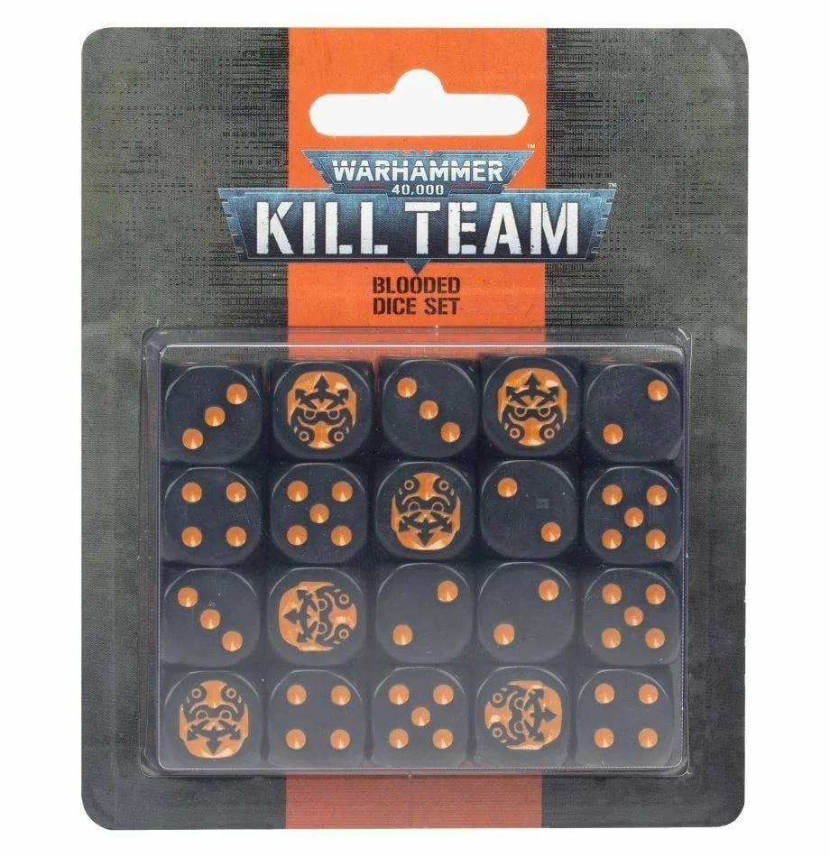 Common Ground Games Warhammer 40k Kill Team Dice Bloodied Miniatures