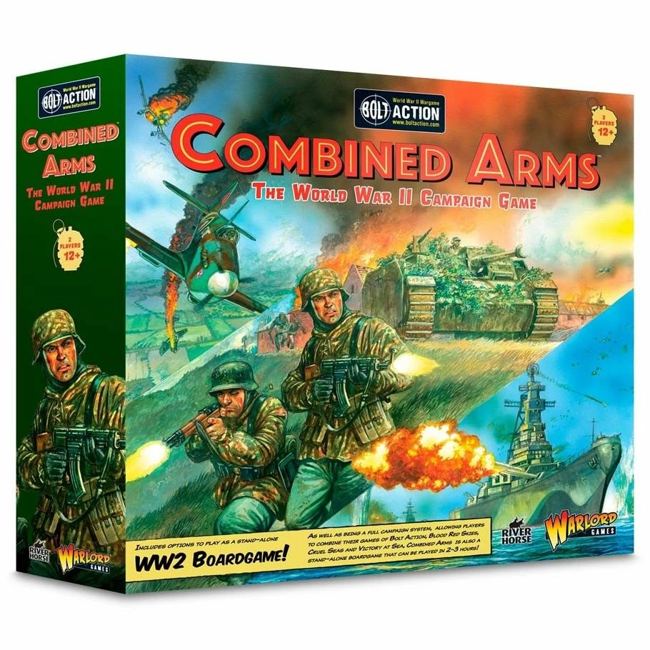 Common Ground Games Board Games Bolt Action Combined Arms WWII Campaign