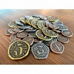 Common Ground Games Board Games Libertalia Metal Doubloons 54ct