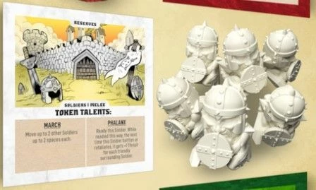 Common Ground Games Board Games Token Terrors: Soldier Battle Block