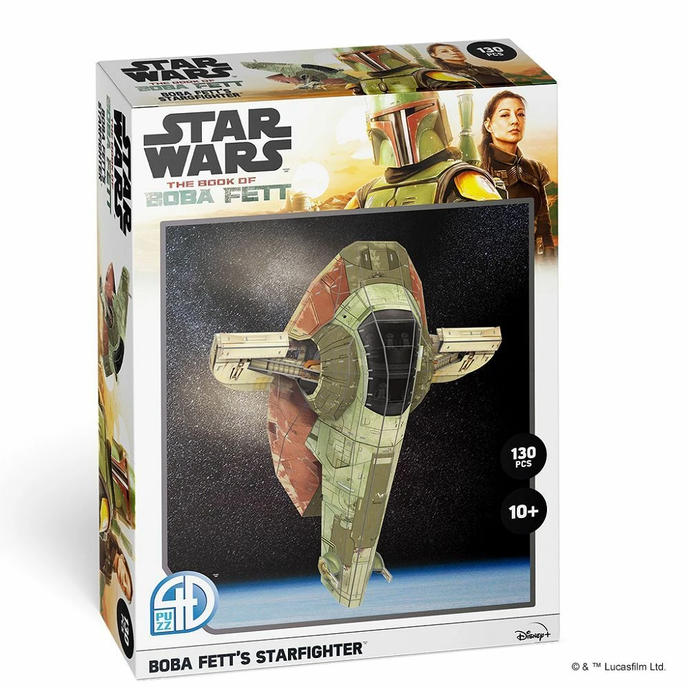 Common Ground Games 4D Star Wars Boba Fett's Ship Paper Model