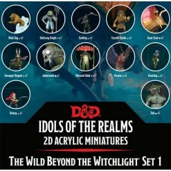 Common Ground Games D&D Idols Of The Realms 2D Miniatures Wild Beyond The Witchlight Set 1