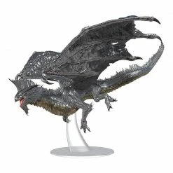 Common Ground Games Miniatures Premium Adult Silver Dragon Miniature