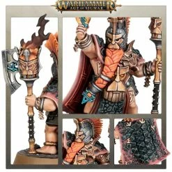 Common Ground Games Age Of Sigmar Fyreslayer Auric Flamekeeper Miniatures