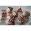 Common Ground Games 7ct Scarred Copper Metal Dice