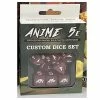 Common Ground Games D&D Anime 5E Dice Set 8pc Role Playing Games