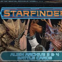 Common Ground Games Role Playing Games SF RPG Alien Archive 3 & 4 Card