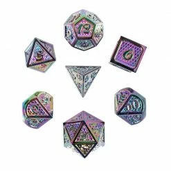 Common Ground Games 7ct Fey Fatale Metal Dice