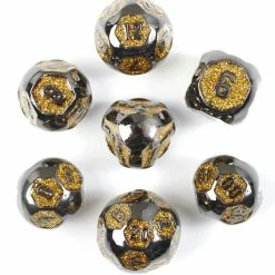 Common Ground Games 7ct Glorious Battle Metal Dice