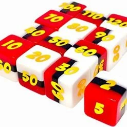 Other Pokemon TCG Custom Damage Dice Single D6 Numbered 70-120