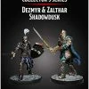 Other D&D Collector's Series Dungeon Of The Mad Mage Dezmyr & Zalthar Shadowdusk Miniatures