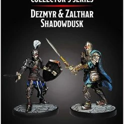 Other D&D Collector's Series Dungeon Of The Mad Mage Dezmyr & Zalthar Shadowdusk Miniatures