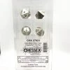 Other Chessex Solid Metal Silver 7ct Polyhedral Set (27021)