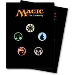 Other Ultra Pro Standard Card Game Sleeves 80ct Magic The Gathering Mana Symbols (82123)