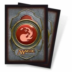 Other Ultra Pro Standard Card Game Sleeves 80ct Magic The Gathering Mana V3 Red (82453)