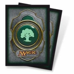 Other Ultra Pro Standard Card Game Sleeves 80ct Magic The Gathering Mana V3 Green (82455)