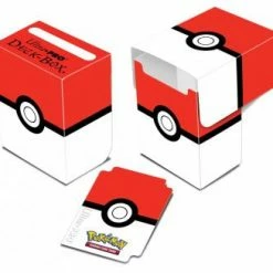 Other Ultra Pro Deck Box Pokemon Poke Ball Red And White (84213) Pokemon TCG