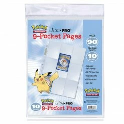 Other Ultra Pro Pokemon Standard Card 9 Pocket Pages 10ct Pack (84847) Pokemon TCG