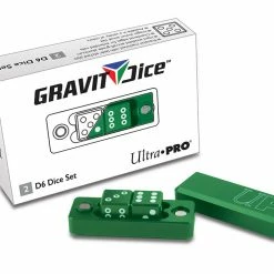 Other Ultra Pro Gravity Dice 2ct D6 Emerald (84875)