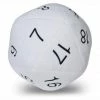 Other Jumbo D20 Dice Plush White (84949)