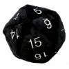 Other Jumbo D20 Dice Plush Black (85335)