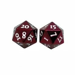 Other Ultra Pro Heavy Metal D20 Red 2ct Set (85783)