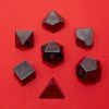Other Ultra Pro Hematite Semi-Precious Gemstone 7ct Polyhedral Dice Set