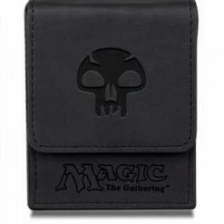 Other Ultra Pro Matte Flip Deck Box Magic The Gathering Black Mana (86108)