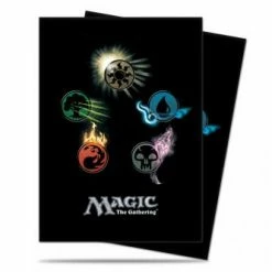 Other Ultra Pro Standard Card Game Sleeves 80ct Magic The Gathering Mana 4 Symbols (86114)