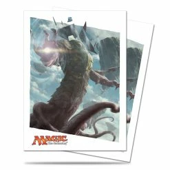 Common Ground Games Ultra Pro 80ct Standard Card Sleeves MtG Oath Of The Gatewatch Kozilek, The Great Distortion (86302)