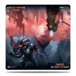 Other Ultra Pro 24" X 24" Playmat Magic The Gathering Duel Deck Blessed Vs Cursed (86334)
