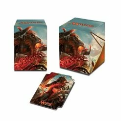 Other UItra Pro 100+ Deck Box Magic The Gathering Rivals Of Ixalan Angrath, The Flame-Chained (86658)