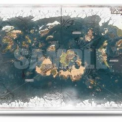 Other Ultra Pro Playmat Magic The Gathering Dominaria Map (86755)