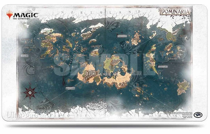 Other Ultra Pro Playmat Magic The Gathering Dominaria Map (86755)